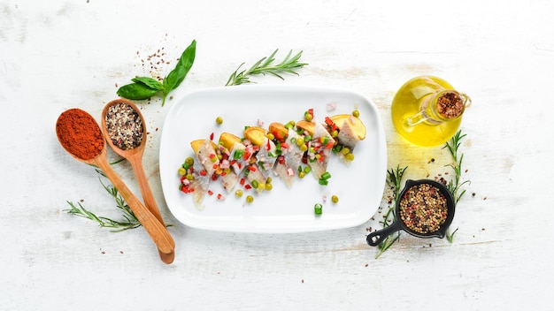 Danie główne na talerzu